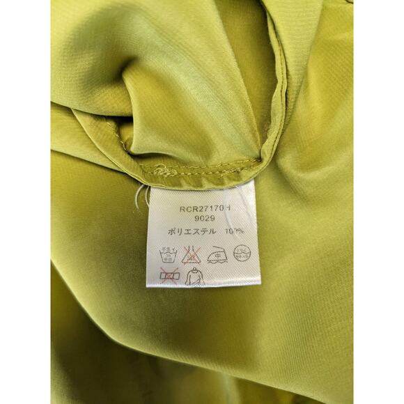 KBF Womens Size Small Top Blouse Olive Green Scoop Neck Sleeveless - Picture 8 of 13